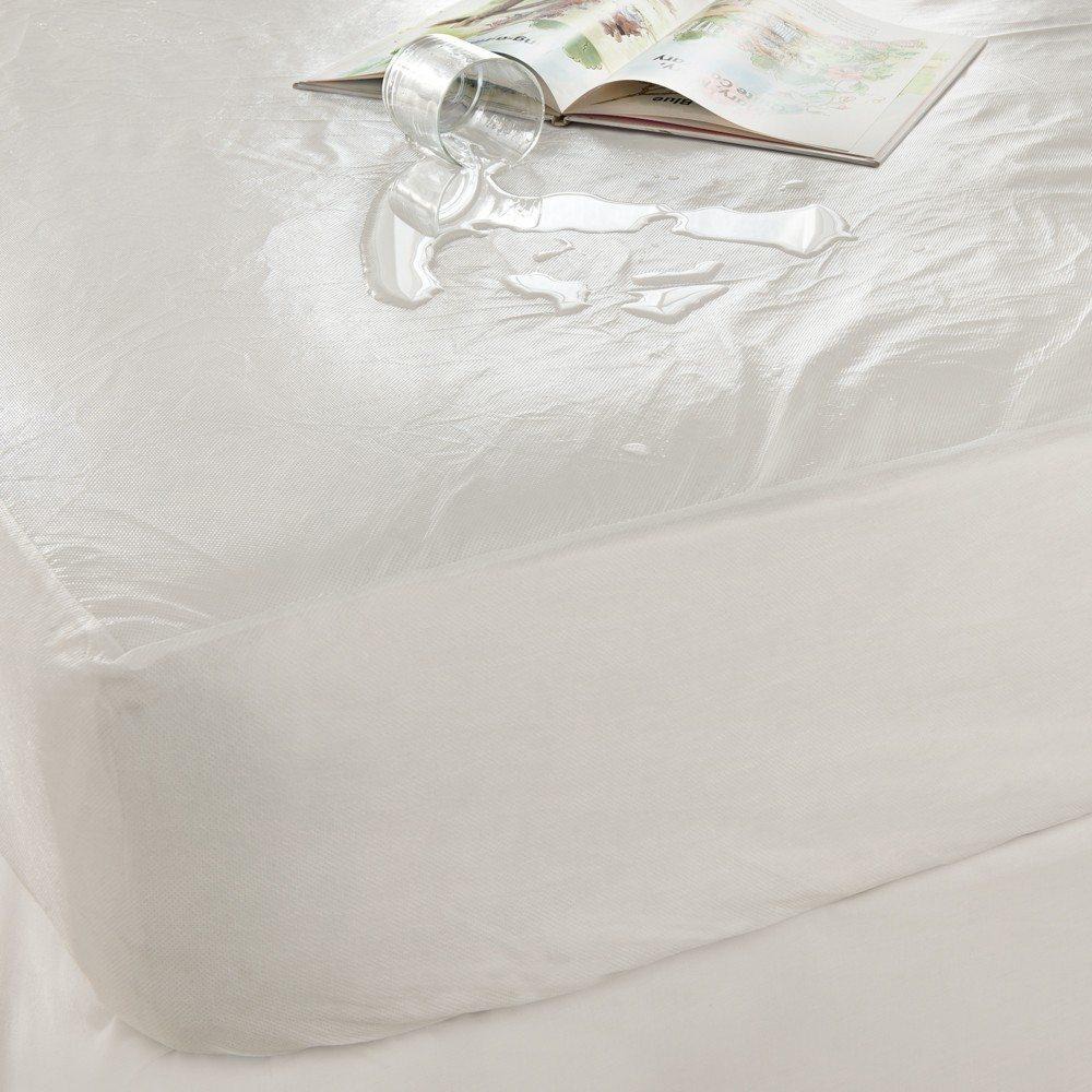 Silentnight Tencel Deluxe Waterproof Mattress Protector, White - 90x200 cm