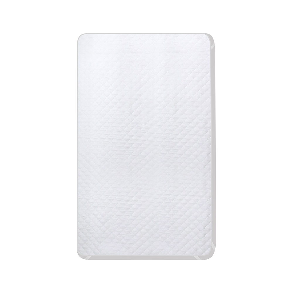 HRU Waterproof Mattress Protector, White - 200x200 cm