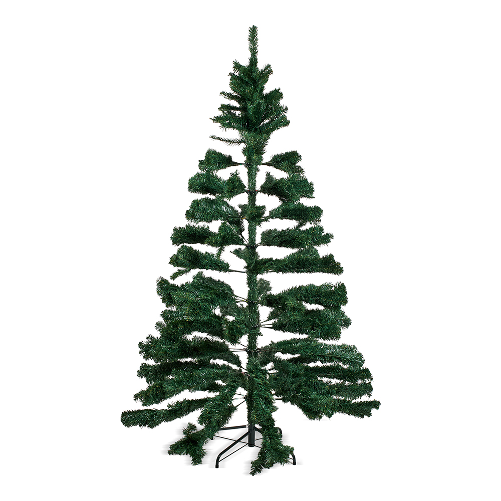 شجرة عيد الميلاد أغصان بمفصلات مع حامل معدني من آش، أخضر - ٢٩٢ سم