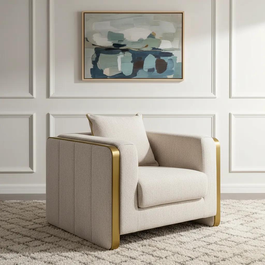 Arada Armchair, Beige