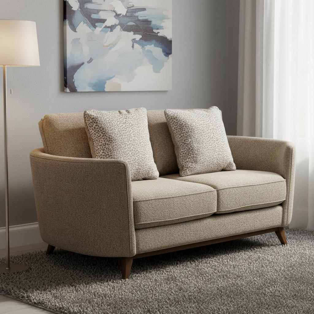 Clint 2-Seater Sofa, Beige