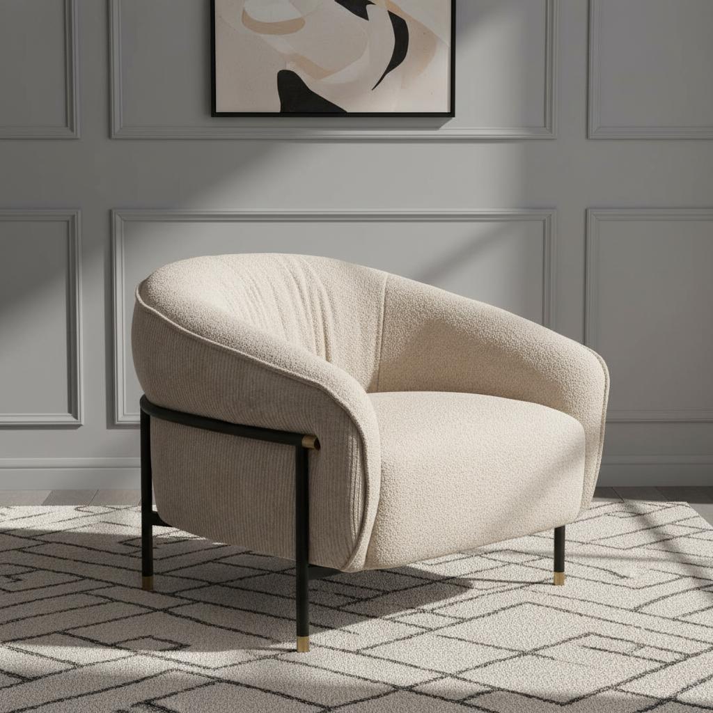 كرسي بذراعين من داوسون، بيج