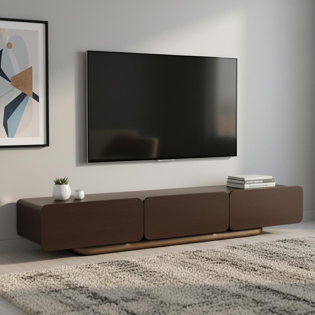 Volo TV Unit, Walnut