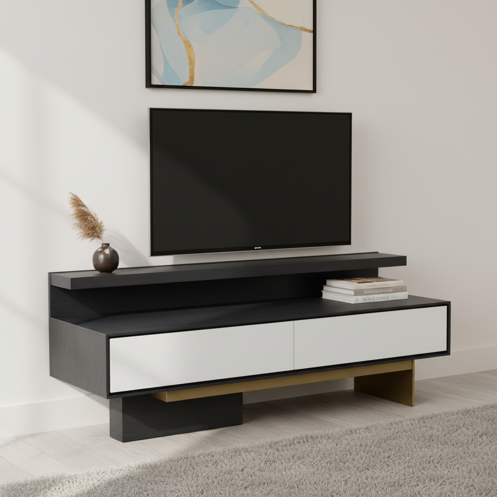 Etro Right Module Entertainment Unit, Black