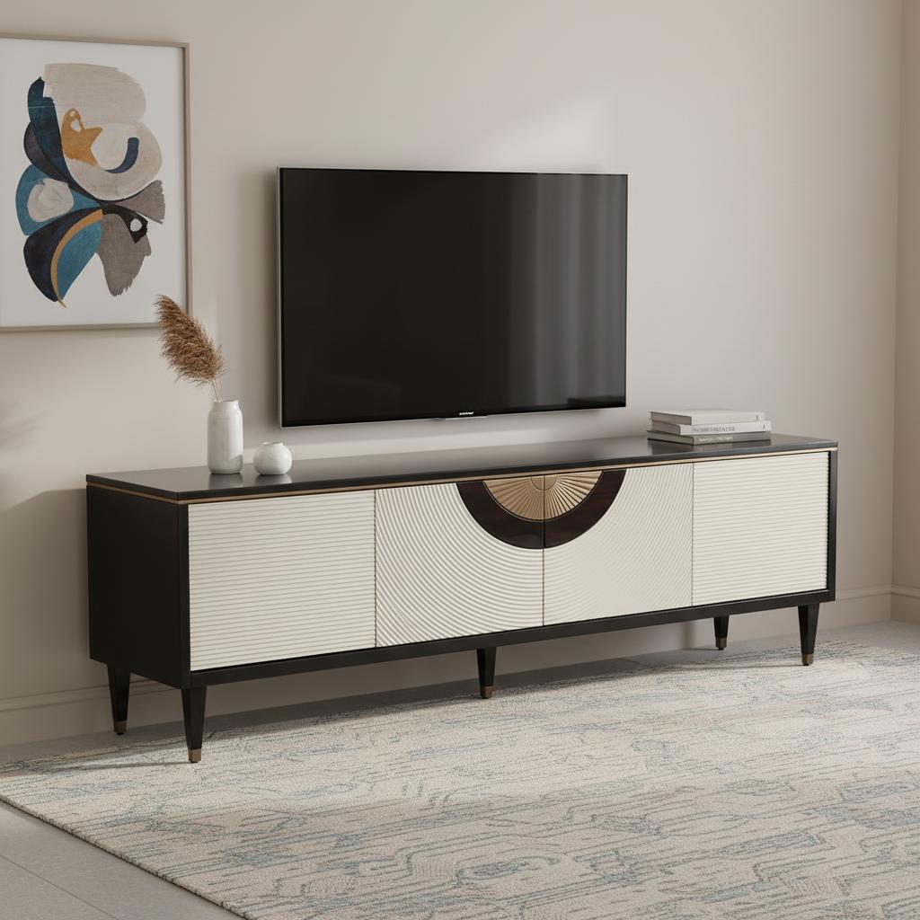 Revora TV Unit, Black