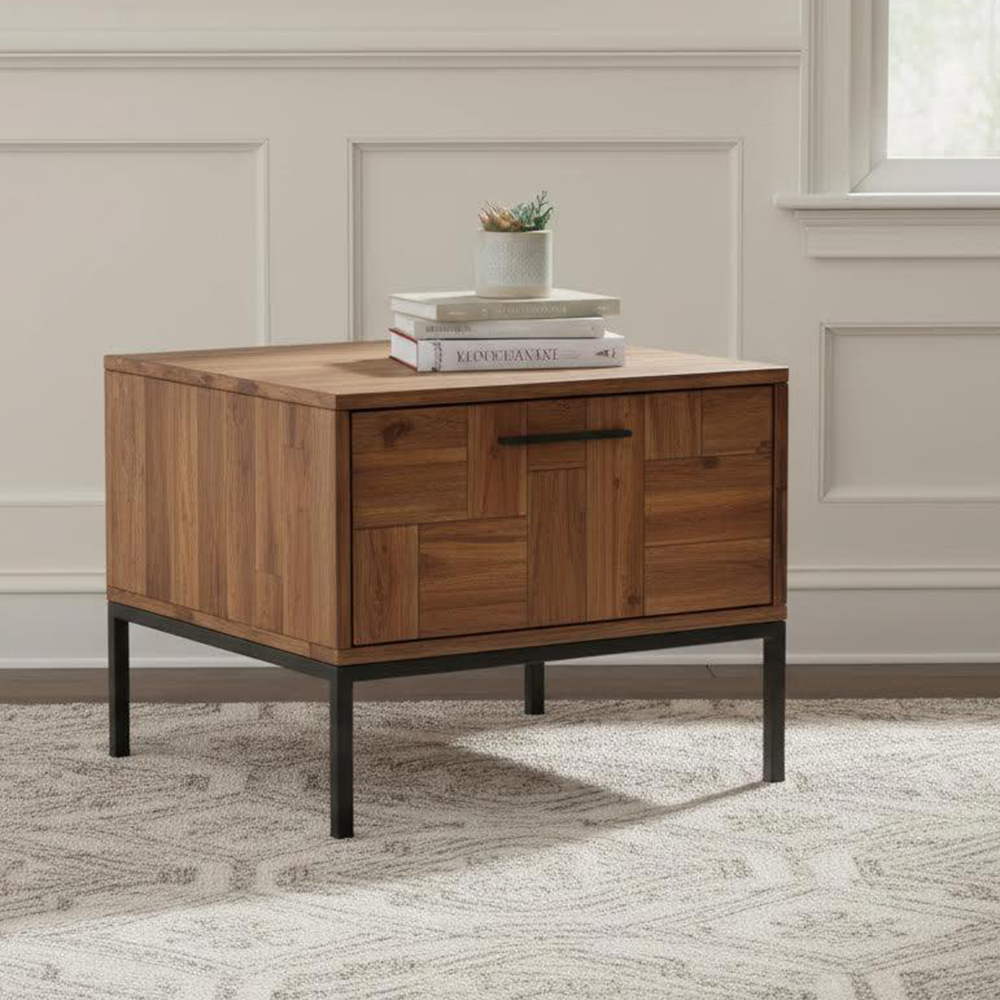 Saigon Wooden End Table