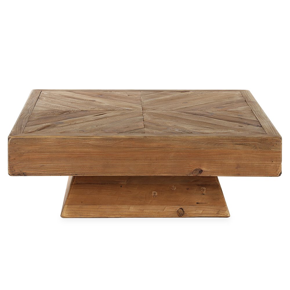 Rayyan Solid Wood Square Coffee Table
