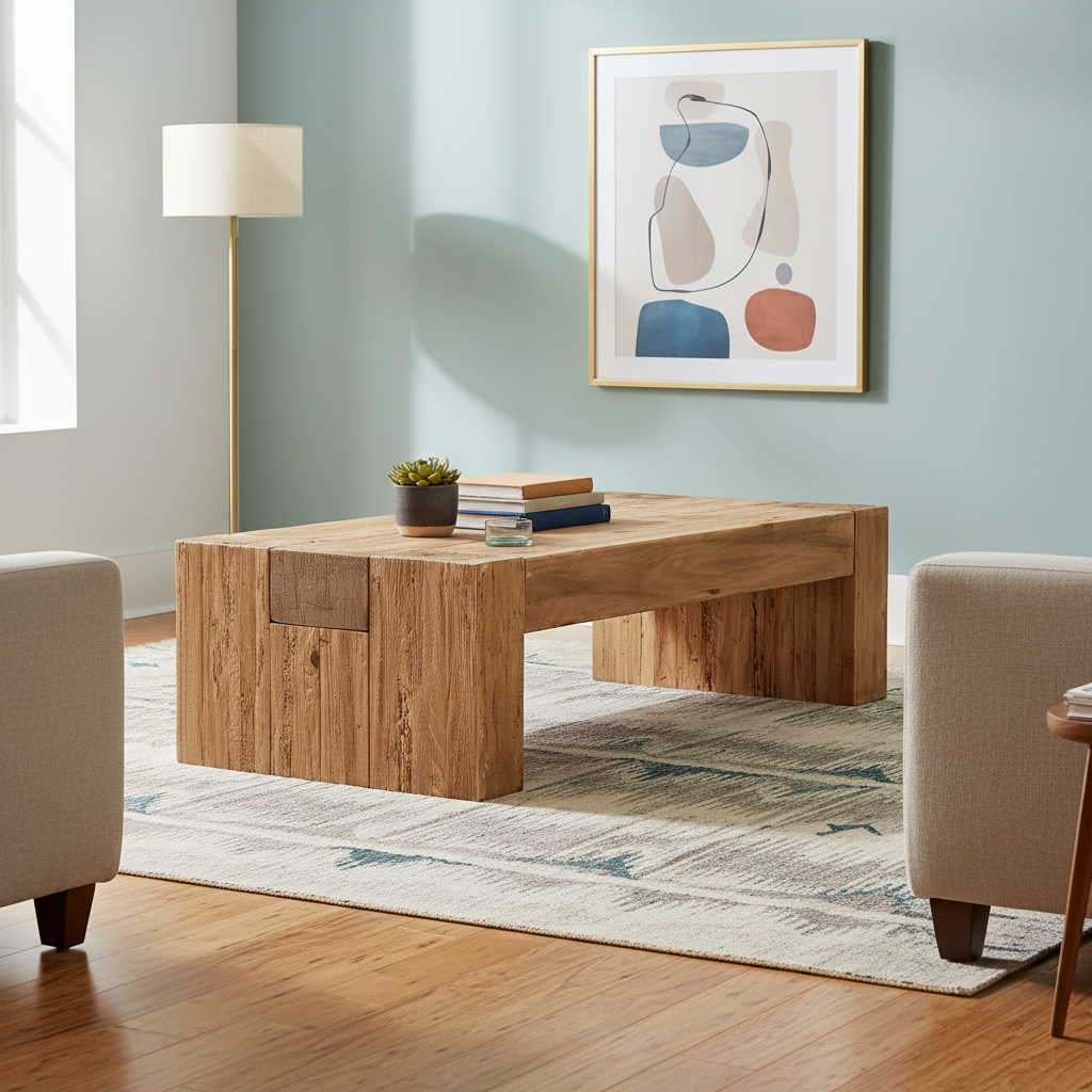 Salvador Coffee Table, Brown