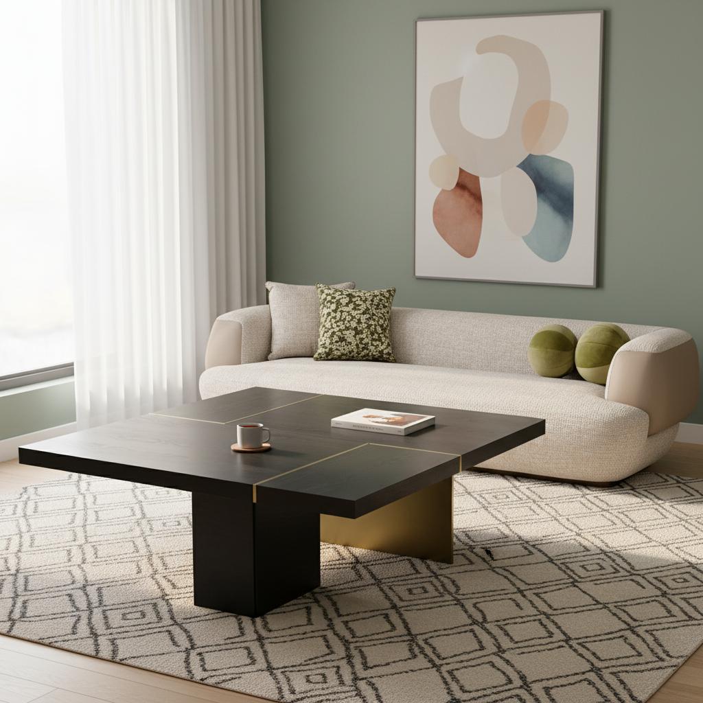 Etro Coffee Table, Black