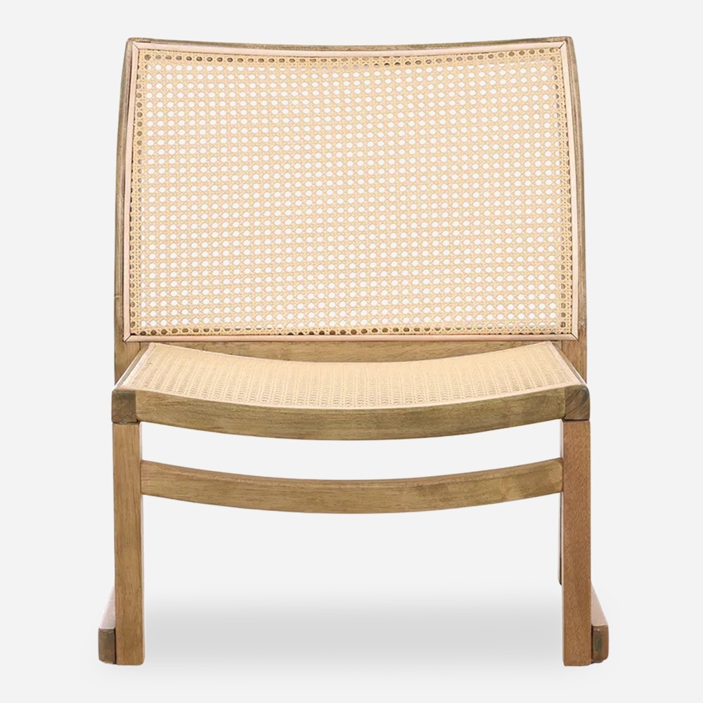 كرسي أكسنت من بريسكوي، لون خشب القيقب وخشب طبيعي