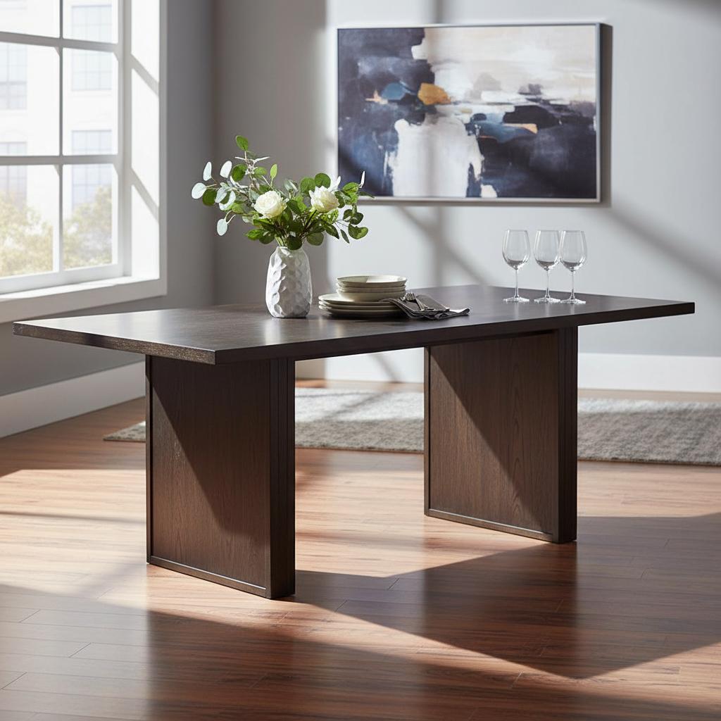 Bristol 8-Seater Dining Table, Brown - 200x100 cm