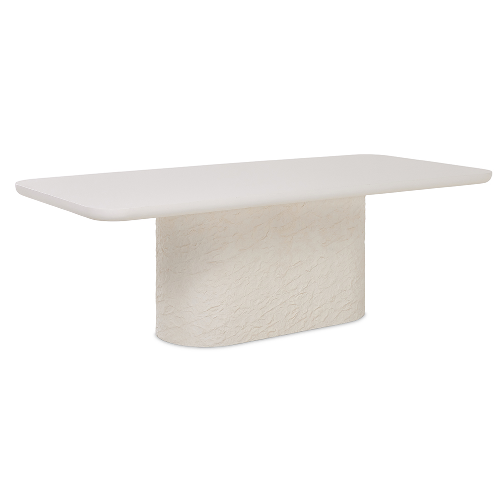 Vox 8-Seater Dining Table, White - 240x110 cm