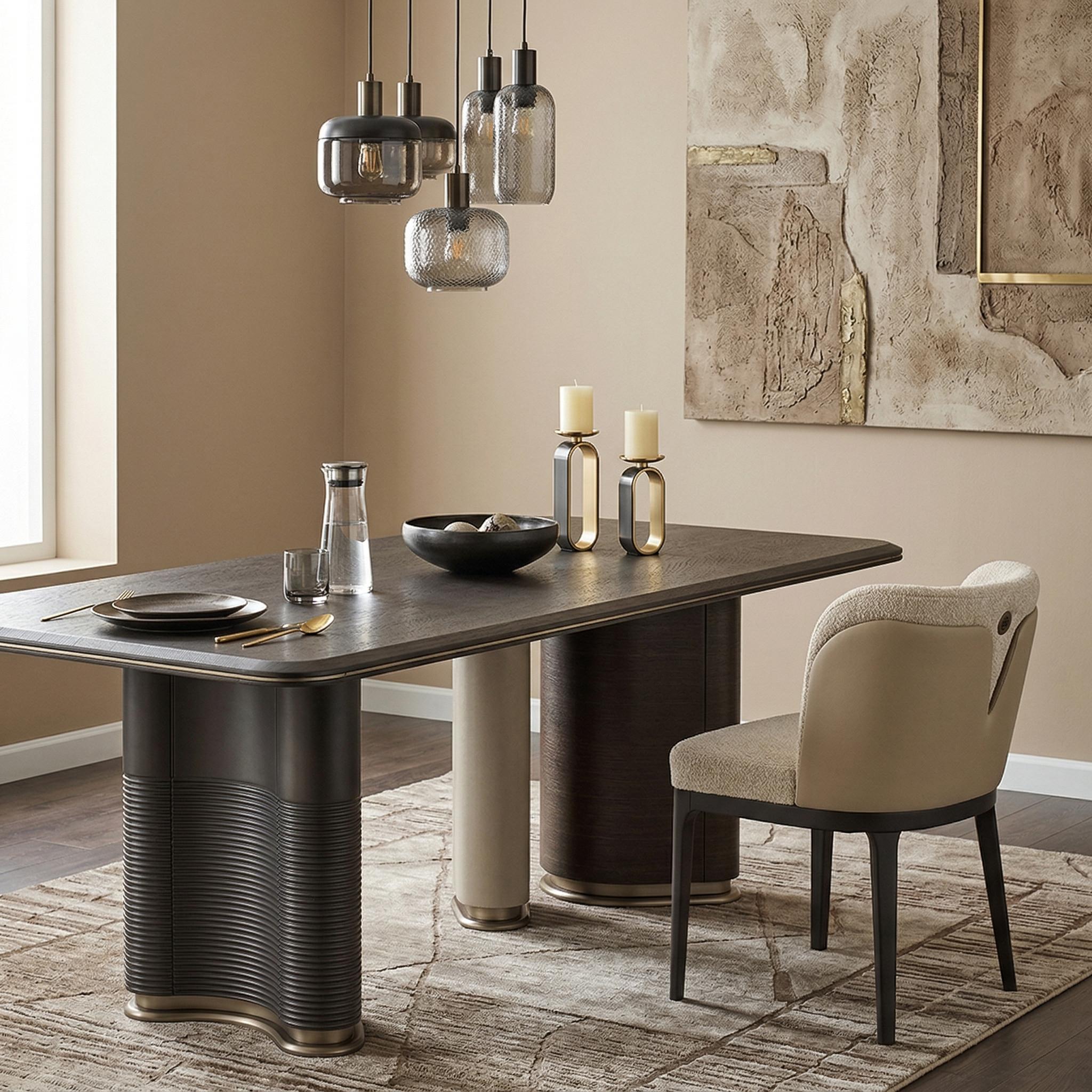 Corte 8-Seater Dining Table, Brown