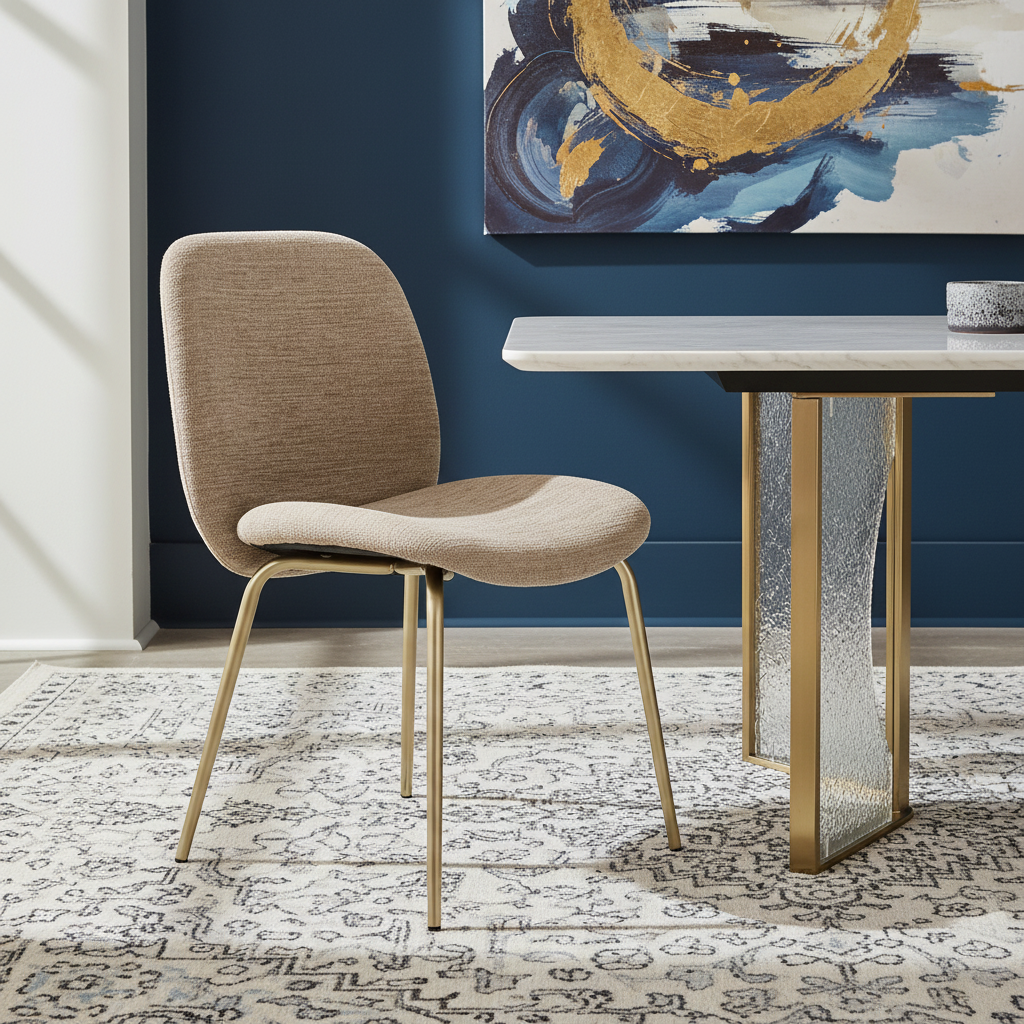 Harold Dining Chair, Brown