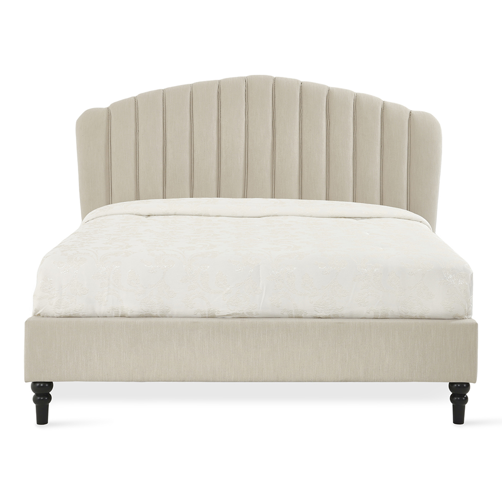 سرير مقاس كوين من وارين، بيج - 150x200 سم