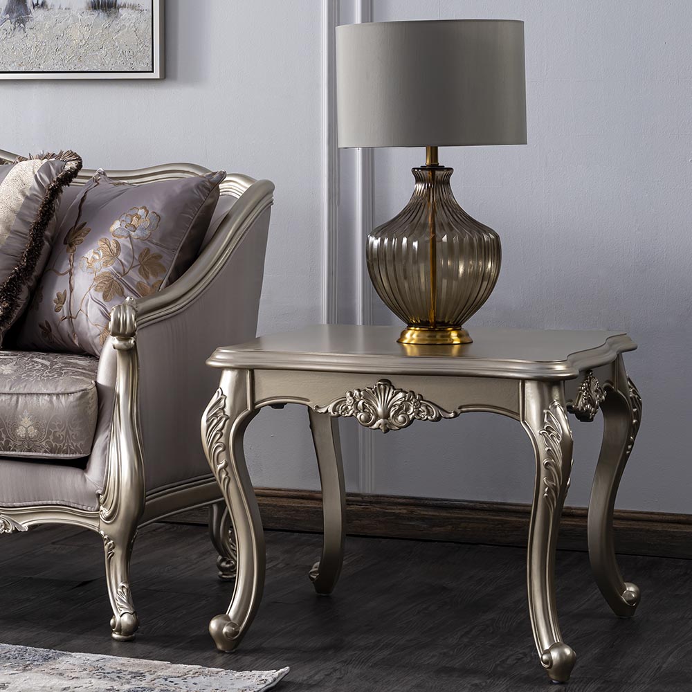 Hasina Wooden End Table